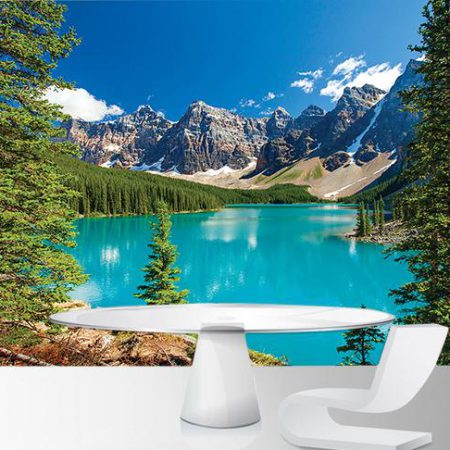 پوستر دیواری منظره ای دلنشین از رودخانه