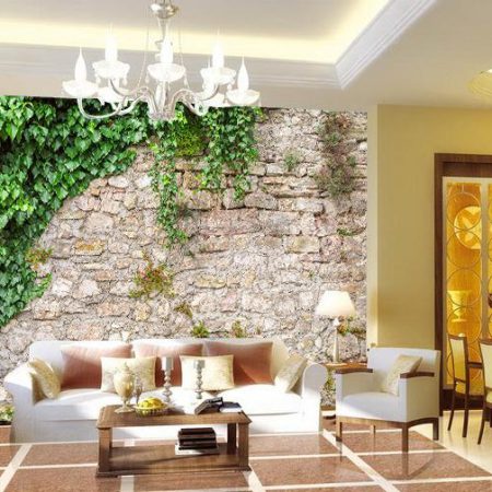 پوستر دیواری طرحی طبیعی از دیوارسنگی