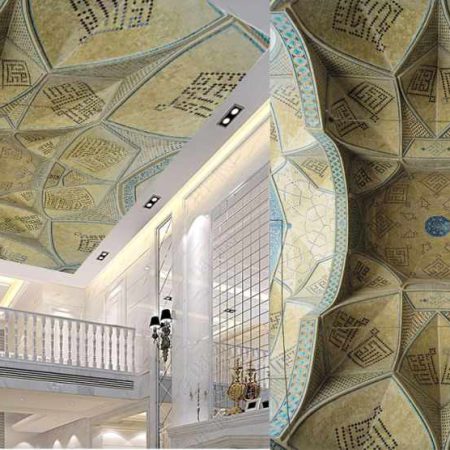 پوستردیواری سقفی طرح قدیمی سه بعدی