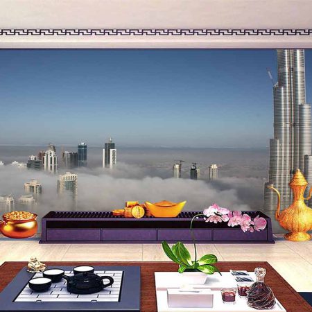 پوستردیواری طرح ساختمان ها