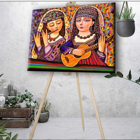 تابلو اختصاصی زنان هنرمند موزیسین