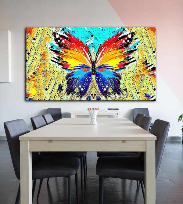 تابلو اختصاصی پروانه رنگی