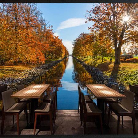 پوستر دیواری رودخانه ای زیبا