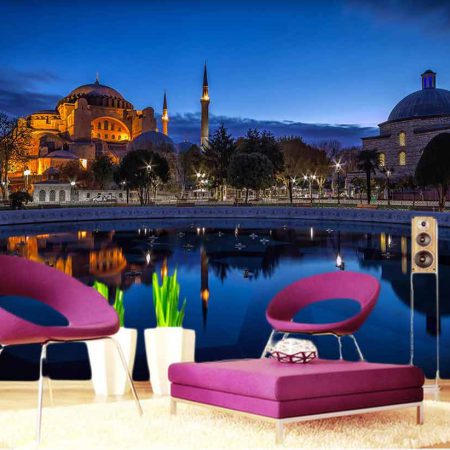 پوستردیواری طرح اماکن وساختمان ها