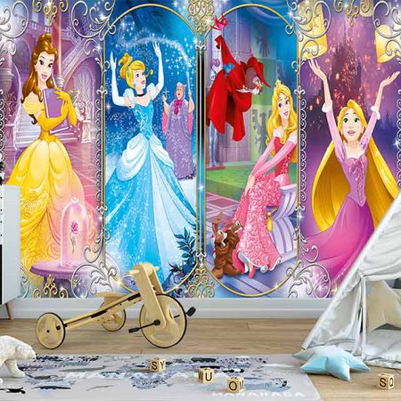 پوستر دیواری پرنسس های والت دیزنی