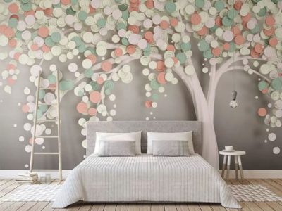 پوستر دیواری درخت هنری زیبا