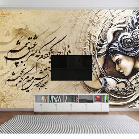 پوستردیواری نقاشیخط