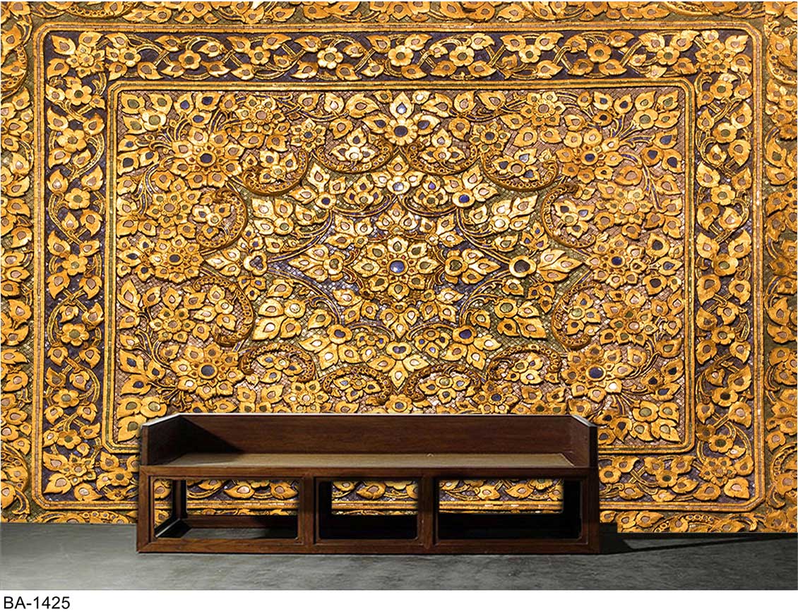 پوستردیواری فرش طلایی