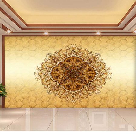 پوستردیواری کلاسیک طلایی