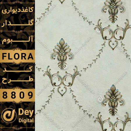 کاغذ دیواری 005-Flora