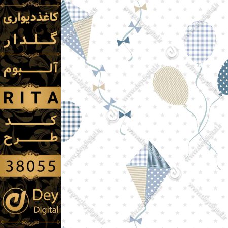 کاغذ دیواری 38055-RITA