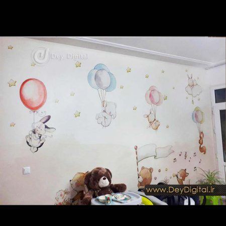نمونه اجرایی پوستر دیواری