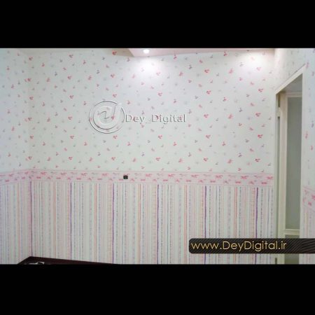نمونه اجرای کاغذ دیواری