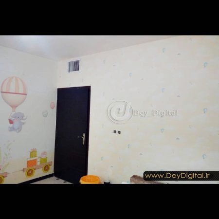 نمونه اجرای کاغذ دیواری