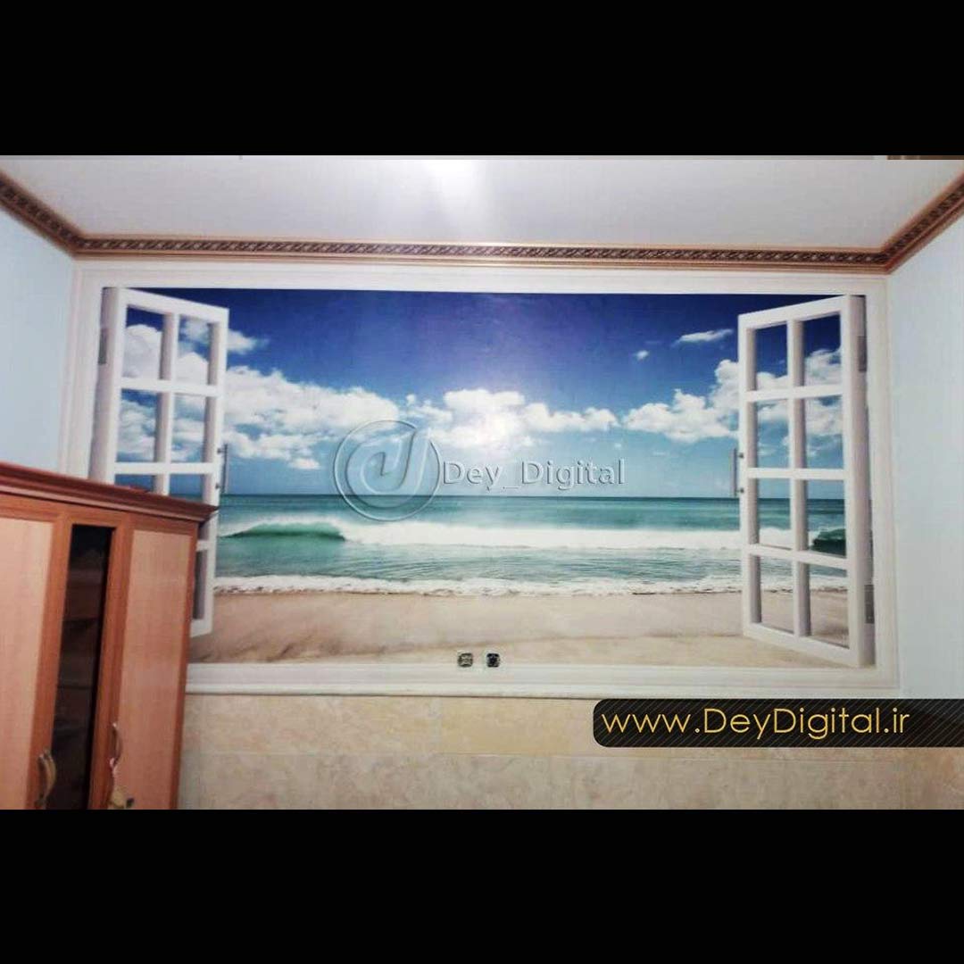نمونه اجرایی پوستر دیواری