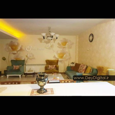 پروژه اجرای کاغذ دیواری و پوستر