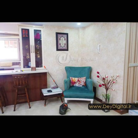 نمونه اجرای کاغذ دیواری