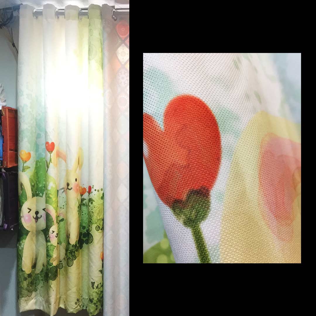 نمونه اجرایی پرده چاپی