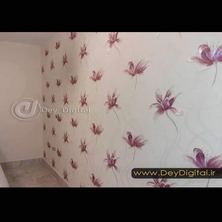 نمونه اجرای کاغذ دیواری