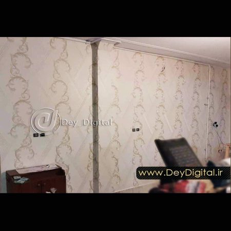 نمونه اجرای کاغذ دیواری