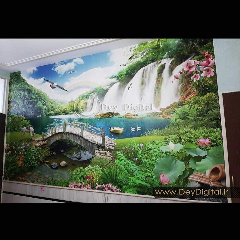 نمونه اجرایی پوستر دیواری