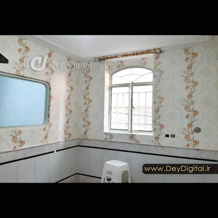 نمونه اجرای کاغذ دیواری