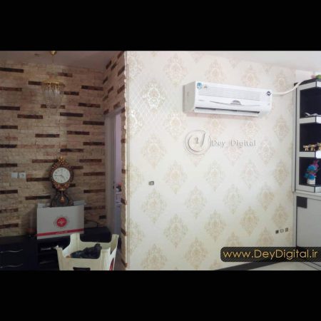 نمونه اجرای کاغذ دیواری