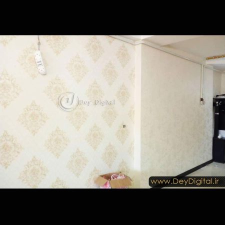 نمونه اجرای کاغذ دیواری
