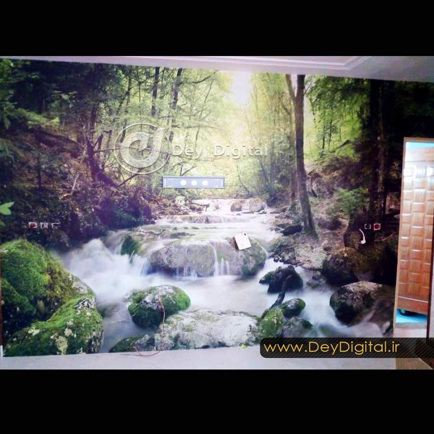 نمونه اجرایی پوستر دیواری