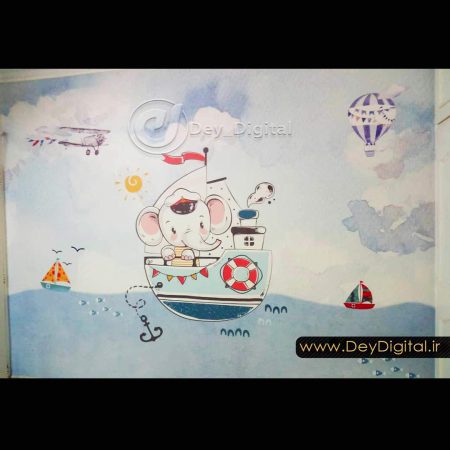 نمونه اجرایی پوستر دیواری