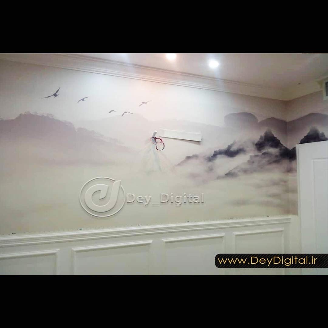 نمونه اجرا شده پوستر دیواری