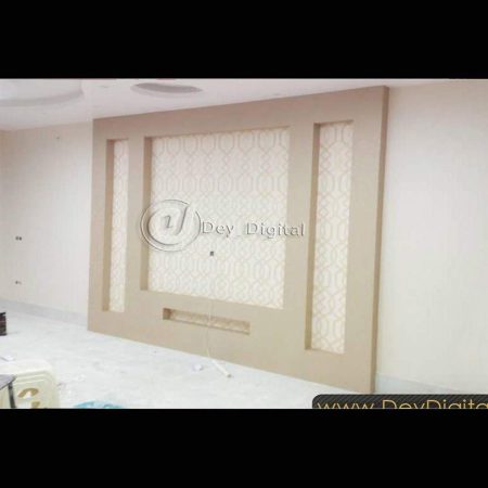 نمونه اجرای کاغذ دیواری