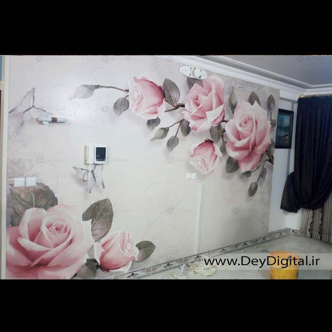 نمونه اجرای پوستر دیواری