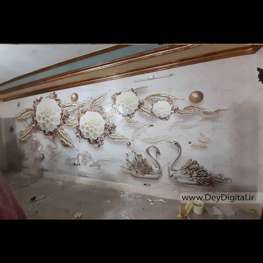 نمونه اجرای پوستر دیواری
