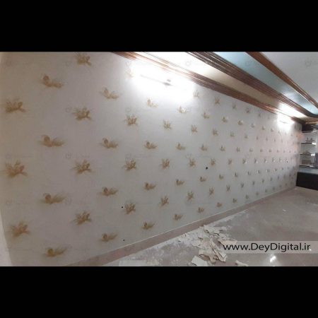 نمونه اجرای کاغذ دیواری