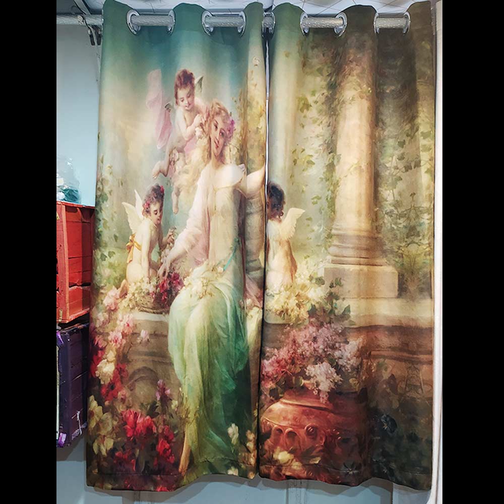 نمونه اجرایی پرده چاپی