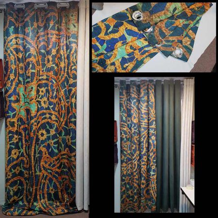 نمونه اجرایی پرده چاپی