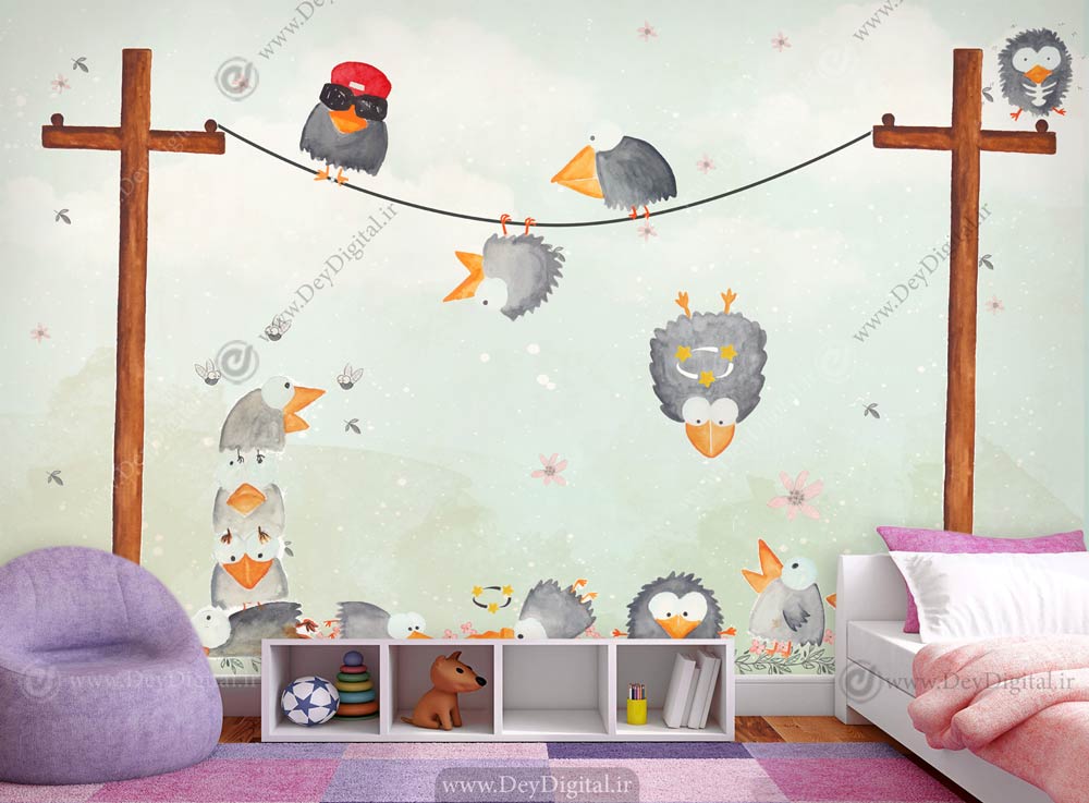 پوستر دیواری بچگانه BA-2364