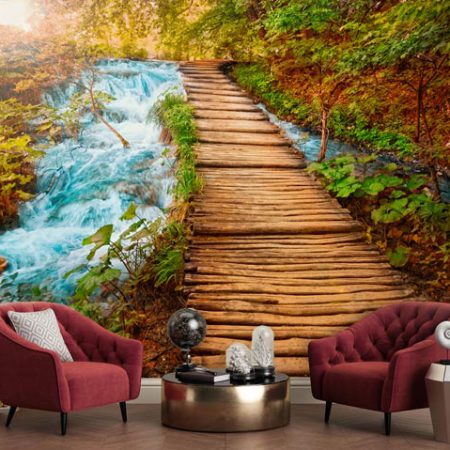 پوستر دیواری منظره رود خانه BA-2443
