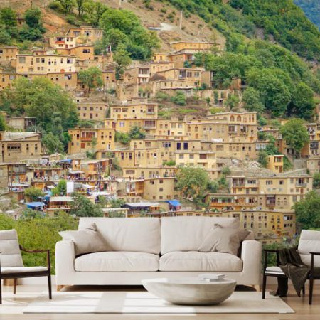 پوستر دیواری طبیعت روستا BA-2582