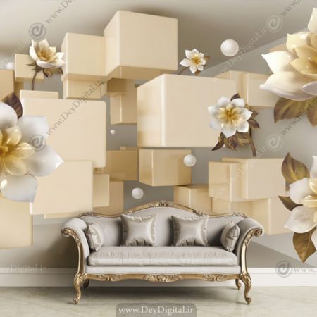 پوستر دیواری سه بعدی طرح مدرن BA-2818