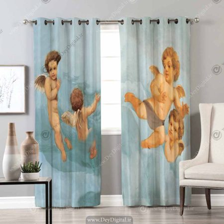 پرده طرح کلاسیک BA-3241