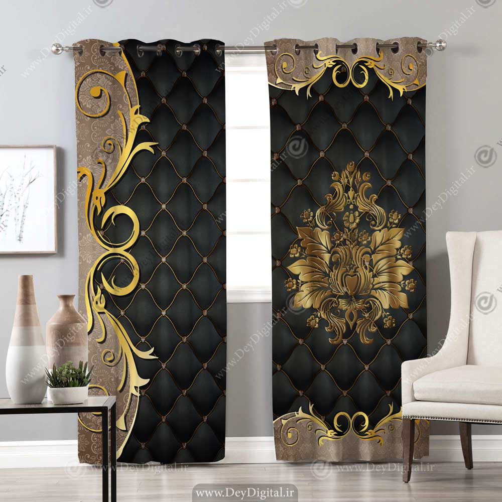 پرده مدل کلاسیک BA-3325