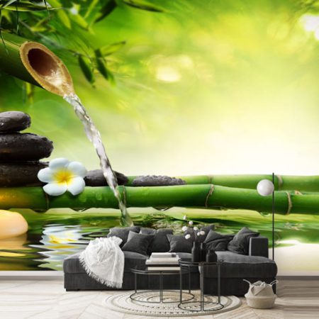 پوستر دیواری طبیعت مرداب و نیزار ba-2878