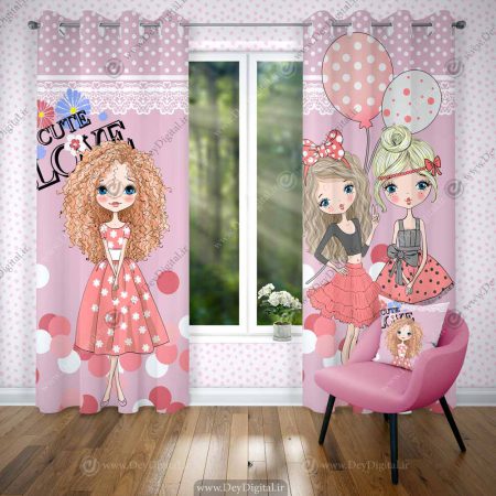 پرده اتاق کودک pk-2110