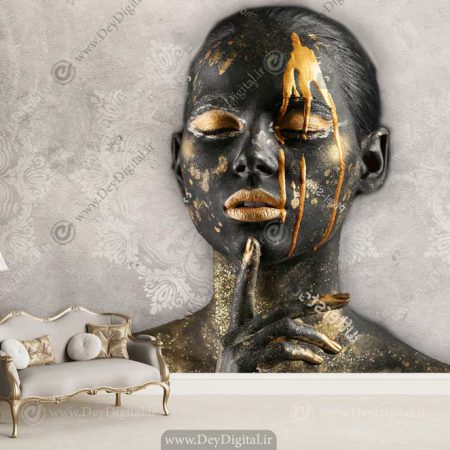 پوستر دیواری چهره مدرن BA-2475