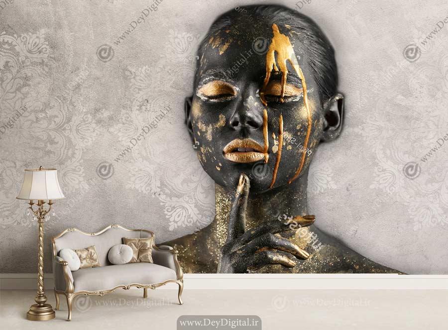 پوستر دیواری چهره مدرن BA-2475