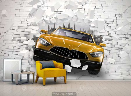 پوستر دیواری ماشین اسپرت BA-2564