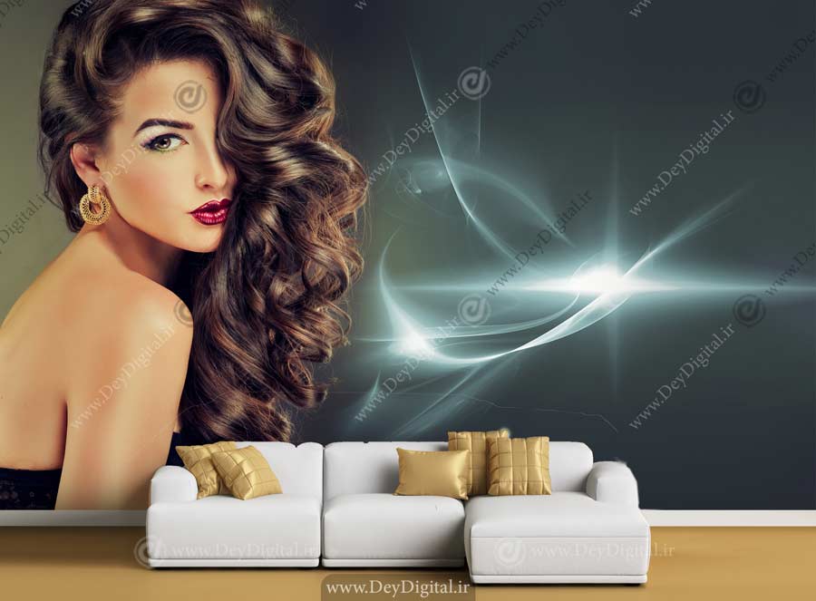 پوستر دیواری چهره زن BA-2723