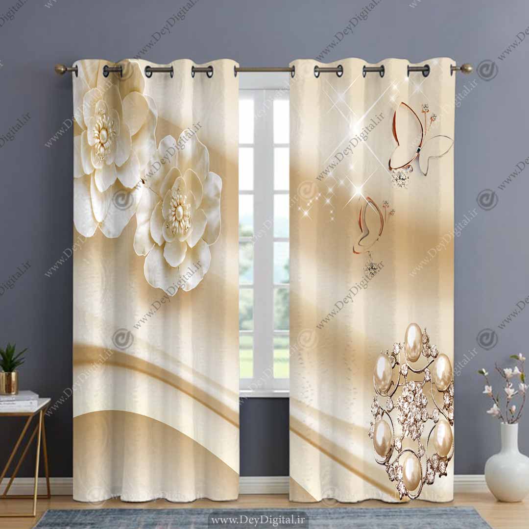 پرده پانچ پذیرایی pk-2575
